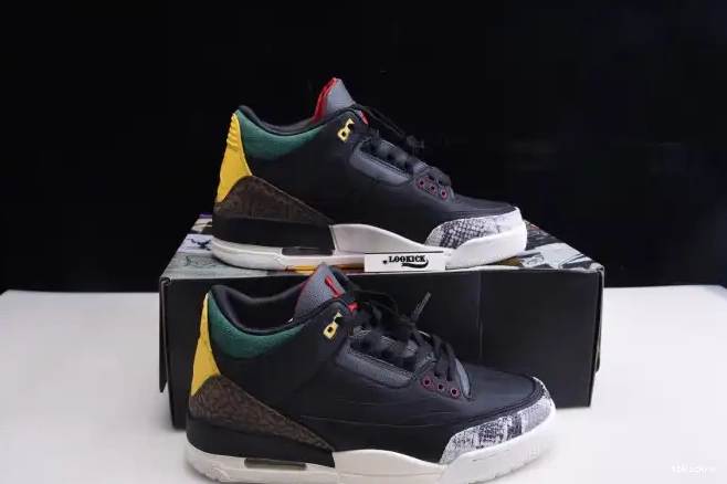 Rep TBkick - Retro Instinct Jordan 2.0 3 Air CV3583-003 Animal SE 0531